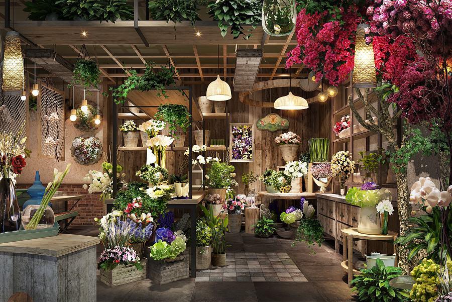 蓝冠注册花店收银系统