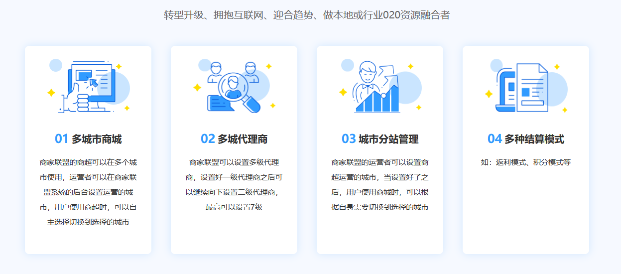 蓝冠注册连锁商家联盟系统