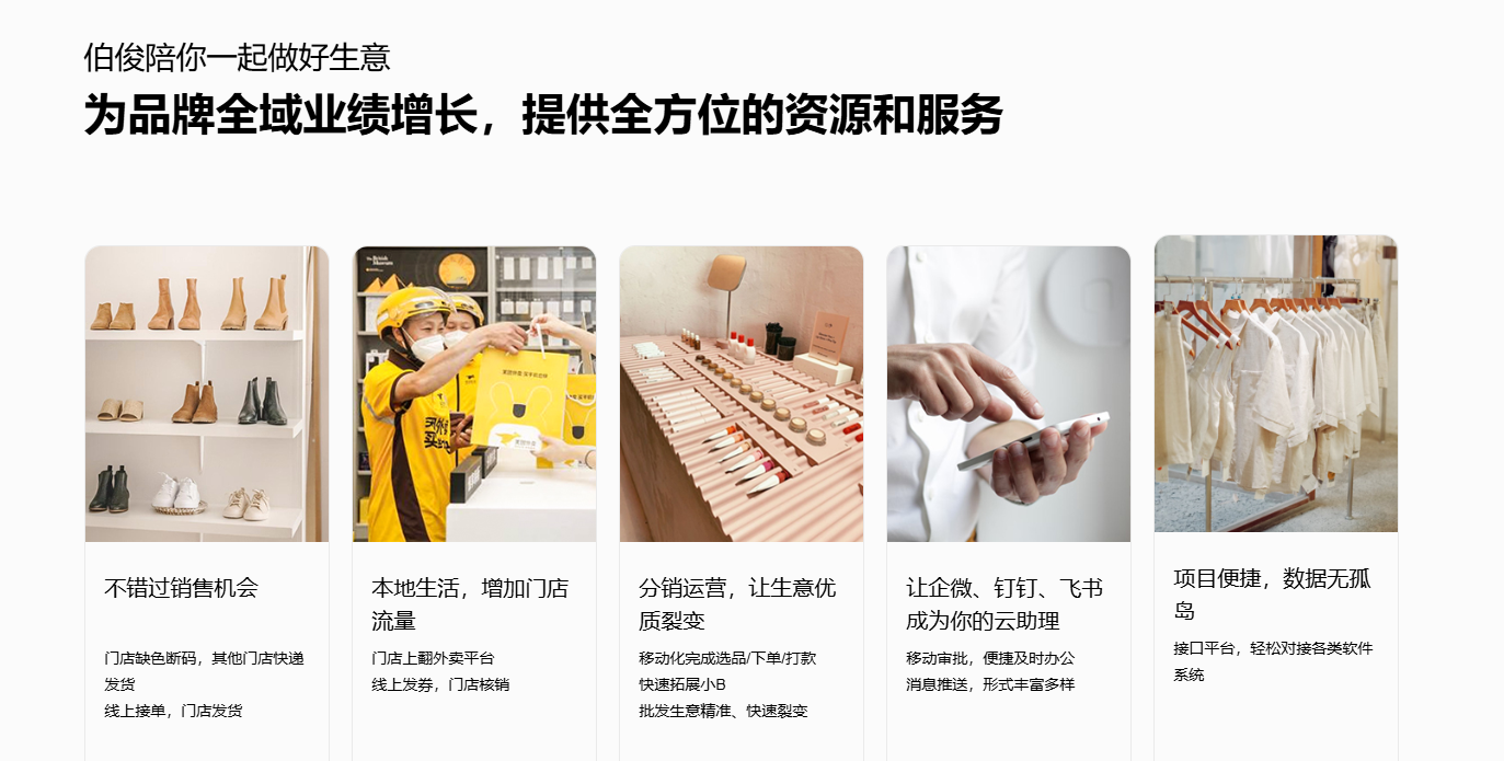 伯俊收银系统
