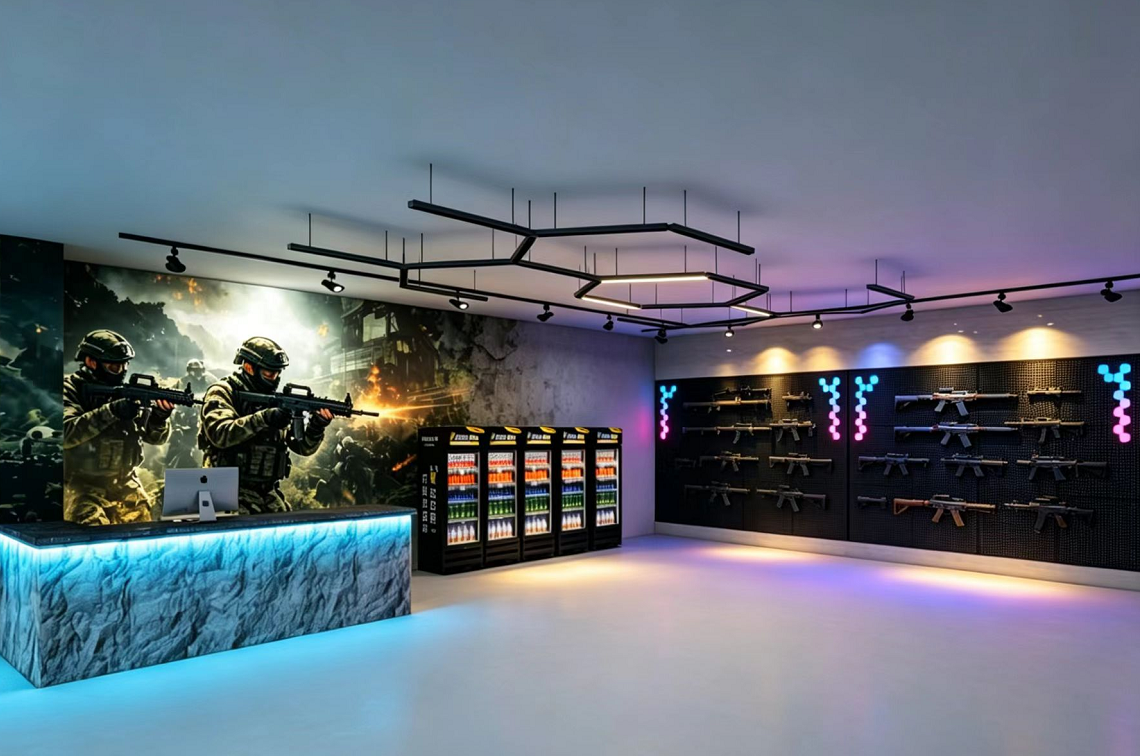 镭战空间拓展训练俱乐部2